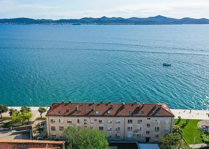 Mona Lisa's View In Old Town Zadar